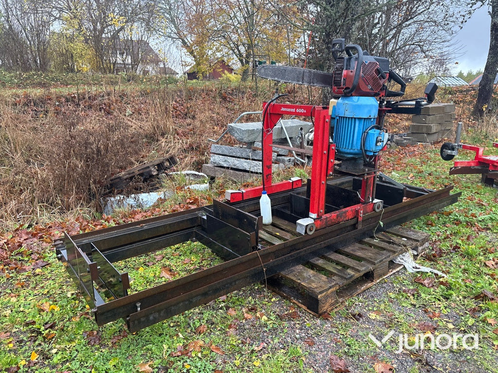 Sågverk - Jonsered 600+ el - 便携式锯木厂:图1 Sågverk - Jonsered 600+ el - 便携式锯木厂:图1