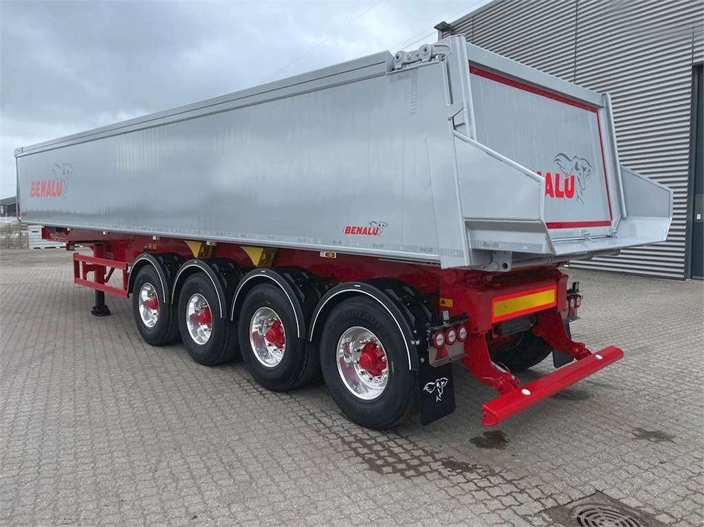 Benalu 4-aks 36m3 tiptrailer - 翻斗半拖车:图3 Benalu 4-aks 36m3 tiptrailer - 翻斗半拖车:图3