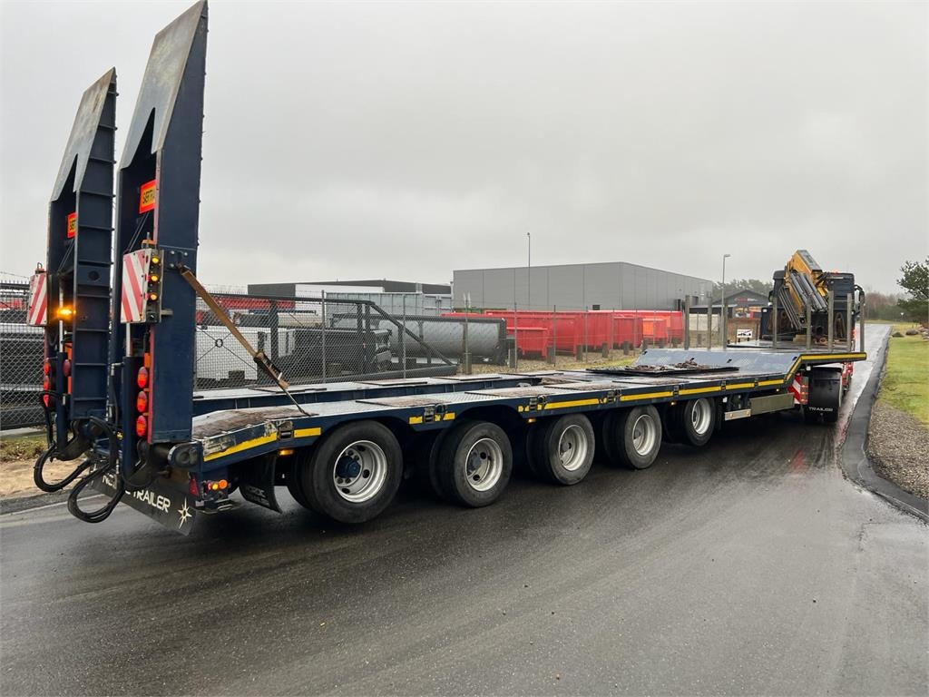 HRD 7 akslet - 84 ton blokvogn med ramper - 低装载拖车:图2 HRD 7 akslet - 84 ton blokvogn med ramper - 低装载拖车:图2