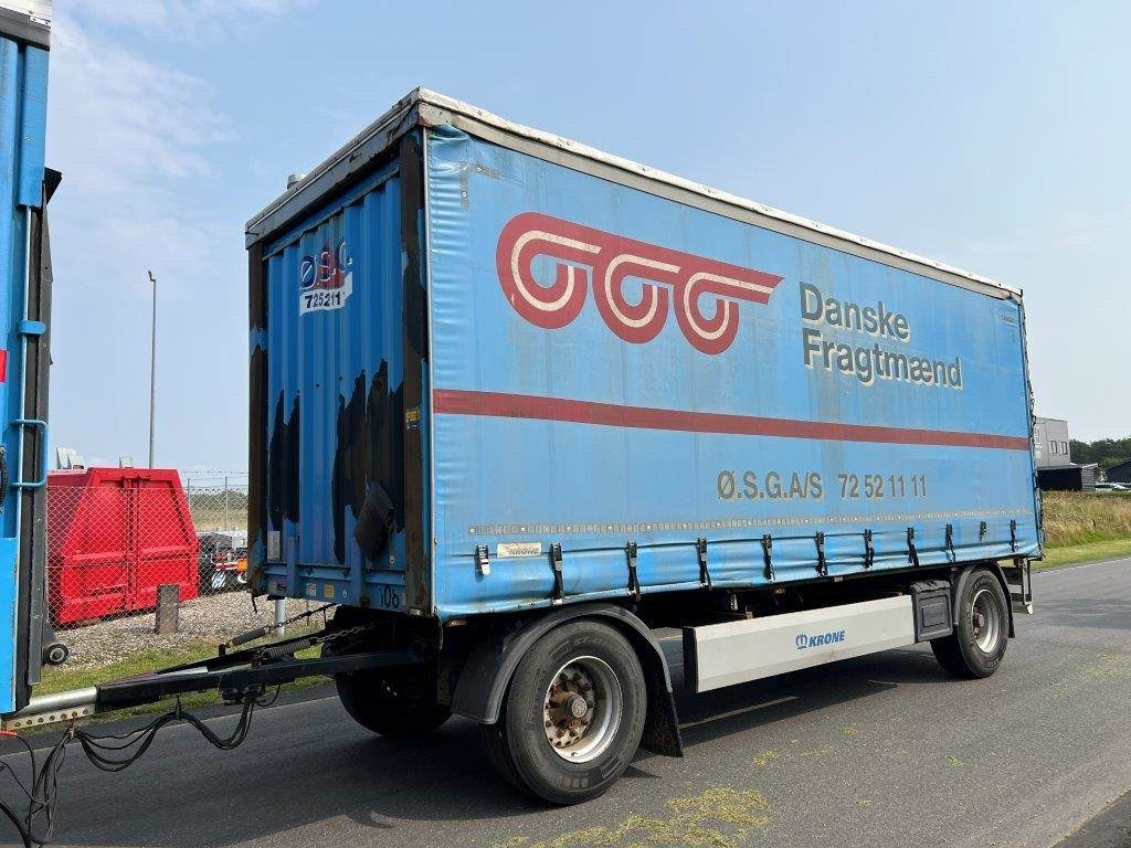 Krone AZP 18 ELN4 7,2 mtr gardinlad - 侧帘拖车:图2 Krone AZP 18 ELN4 7,2 mtr gardinlad - 侧帘拖车:图2