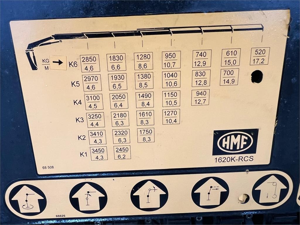 Volvo FL 280 - HMF 1620K6 - 起重车:图4 Volvo FL 280 - HMF 1620K6 - 起重车:图4
