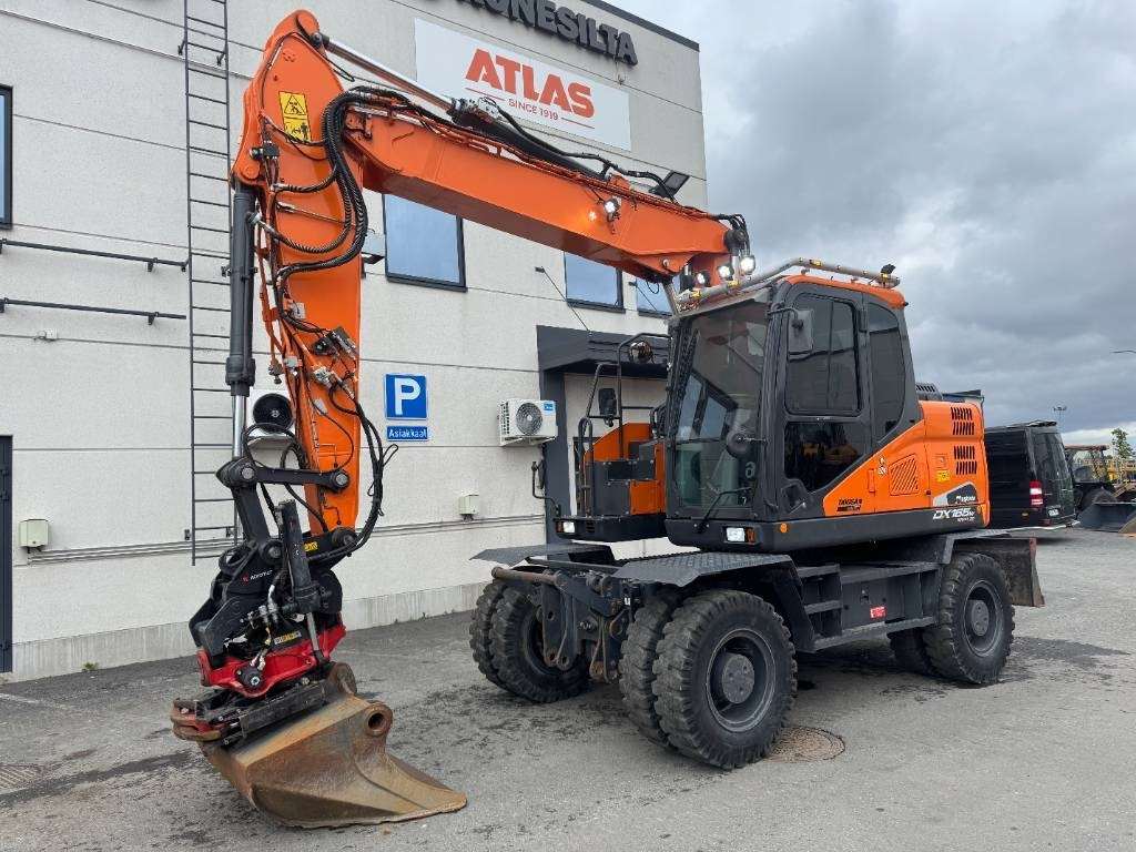 Doosan DX 165 W-5 - 轮式挖掘机:图2 Doosan DX 165 W-5 - 轮式挖掘机:图2