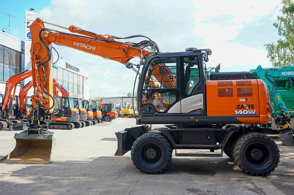 Hitachi ZX 140 W-6 - 轮式挖掘机:图1 Hitachi ZX 140 W-6 - 轮式挖掘机:图1