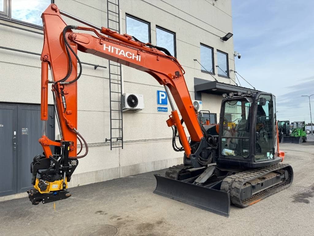 Hitachi ZX85USB-6, Uudella engcon EC209 tiltillä - 小型挖掘机:图2 Hitachi ZX85USB-6, Uudella engcon EC209 tiltillä - 小型挖掘机:图2