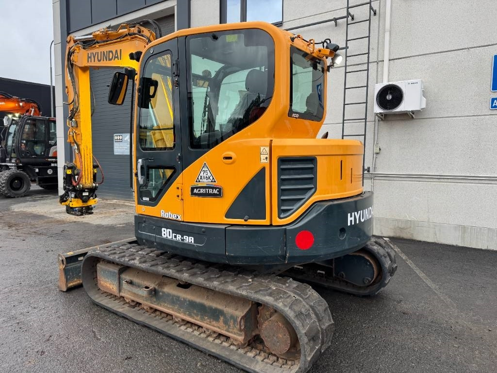 Hyundai R80CR-9A PYÖRITTÄJÄLLÄ  - 小型挖掘机:图3 Hyundai R80CR-9A PYÖRITTÄJÄLLÄ  - 小型挖掘机:图3