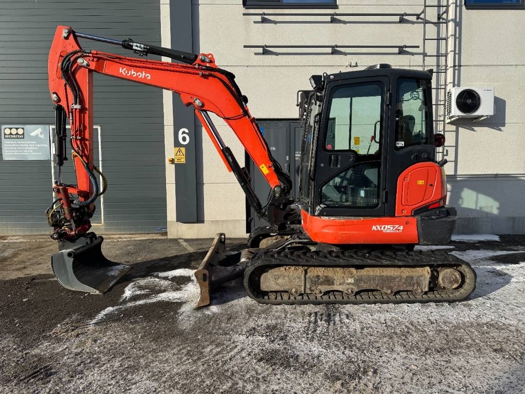 Kubota KX057-4 Pyörittäjällä - 小型挖掘机:图1 Kubota KX057-4 Pyörittäjällä - 小型挖掘机:图1