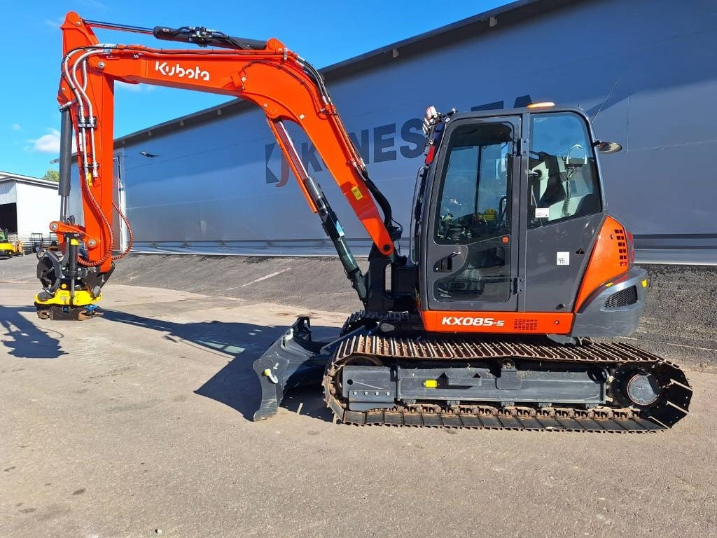 Kubota KX085-5 PYÖRITTÄJÄLLÄ, PIENET TUNNIT - 小型挖掘机:图1 Kubota KX085-5 PYÖRITTÄJÄLLÄ, PIENET TUNNIT - 小型挖掘机:图1