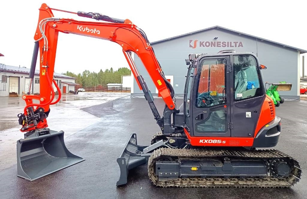 Kubota KX085-5 -UUTUUS- KMÄKI/PIRKKALA/TUUSULA - 小型挖掘机:图1 Kubota KX085-5 -UUTUUS- KMÄKI/PIRKKALA/TUUSULA - 小型挖掘机:图1