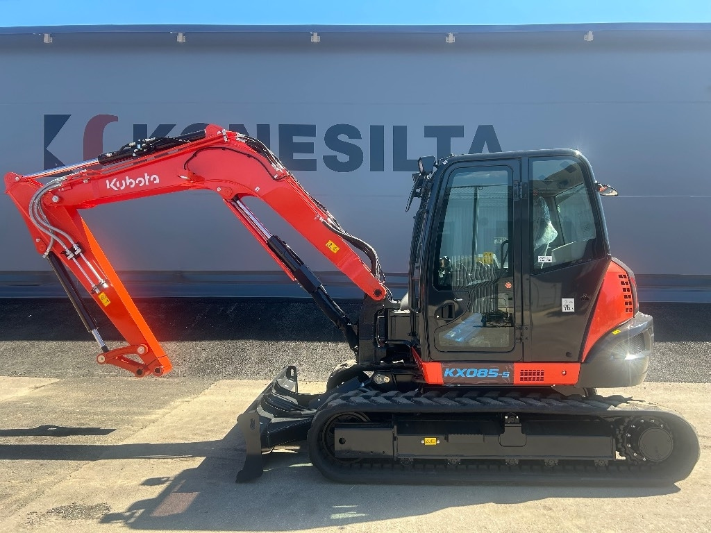 Kubota KX085-5 UUTUUS! - 小型挖掘机:图1 Kubota KX085-5 UUTUUS! - 小型挖掘机:图1
