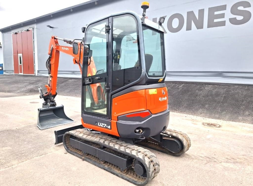 Kubota U27-4 KALLISTAJALLA, HUOLLETTU - 小型挖掘机:图2 Kubota U27-4 KALLISTAJALLA, HUOLLETTU - 小型挖掘机:图2