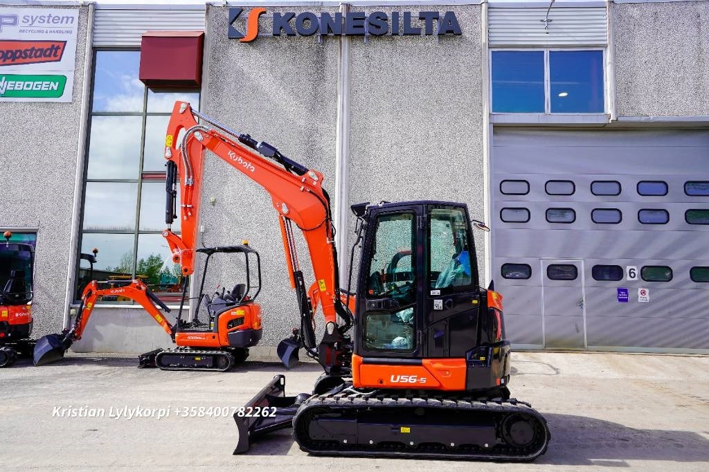 Kubota U56-5 UUSI AJAMATON - 小型挖掘机:图1 Kubota U56-5 UUSI AJAMATON - 小型挖掘机:图1