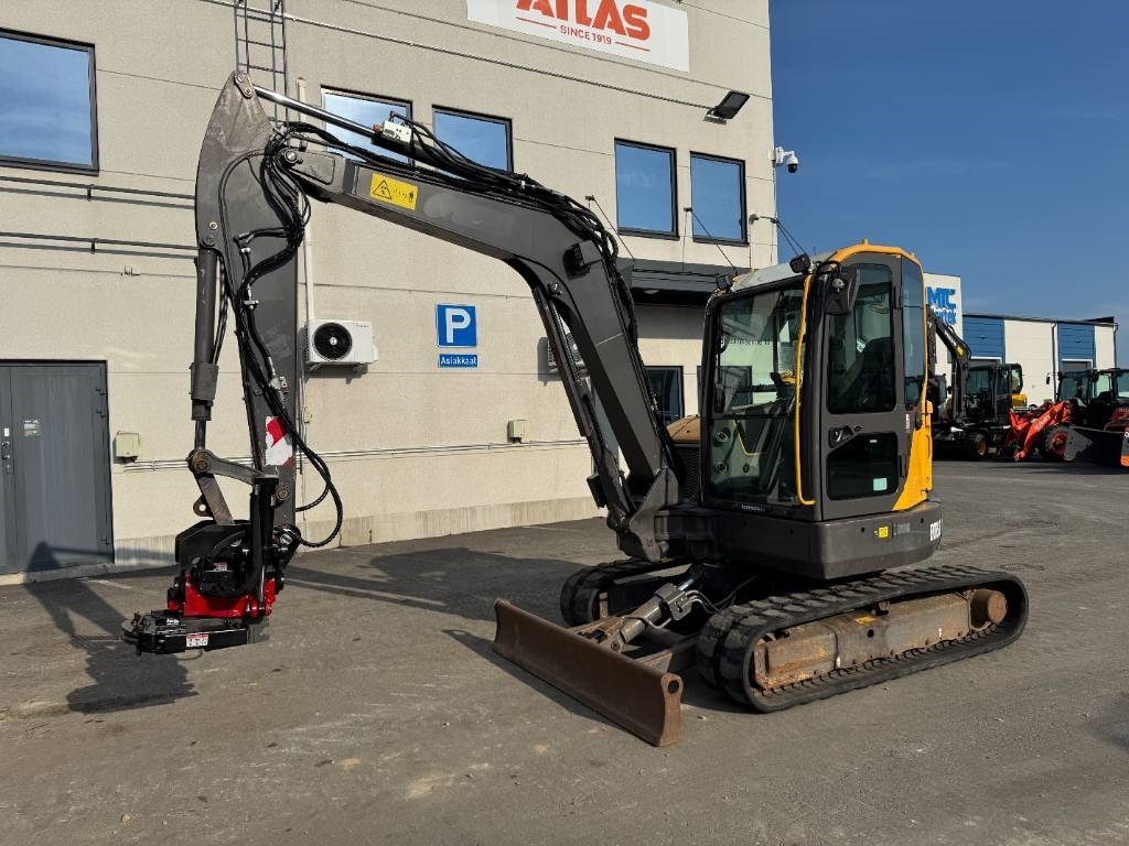 Volvo ECR58D PYÖRITTÄJÄLLÄ - 小型挖掘机:图2 Volvo ECR58D PYÖRITTÄJÄLLÄ - 小型挖掘机:图2