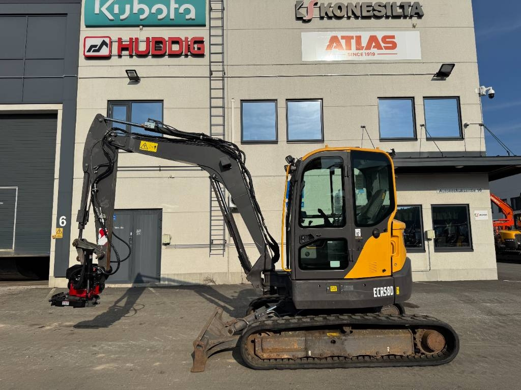 Volvo ECR58D PYÖRITTÄJÄLLÄ - 小型挖掘机:图1 Volvo ECR58D PYÖRITTÄJÄLLÄ - 小型挖掘机:图1