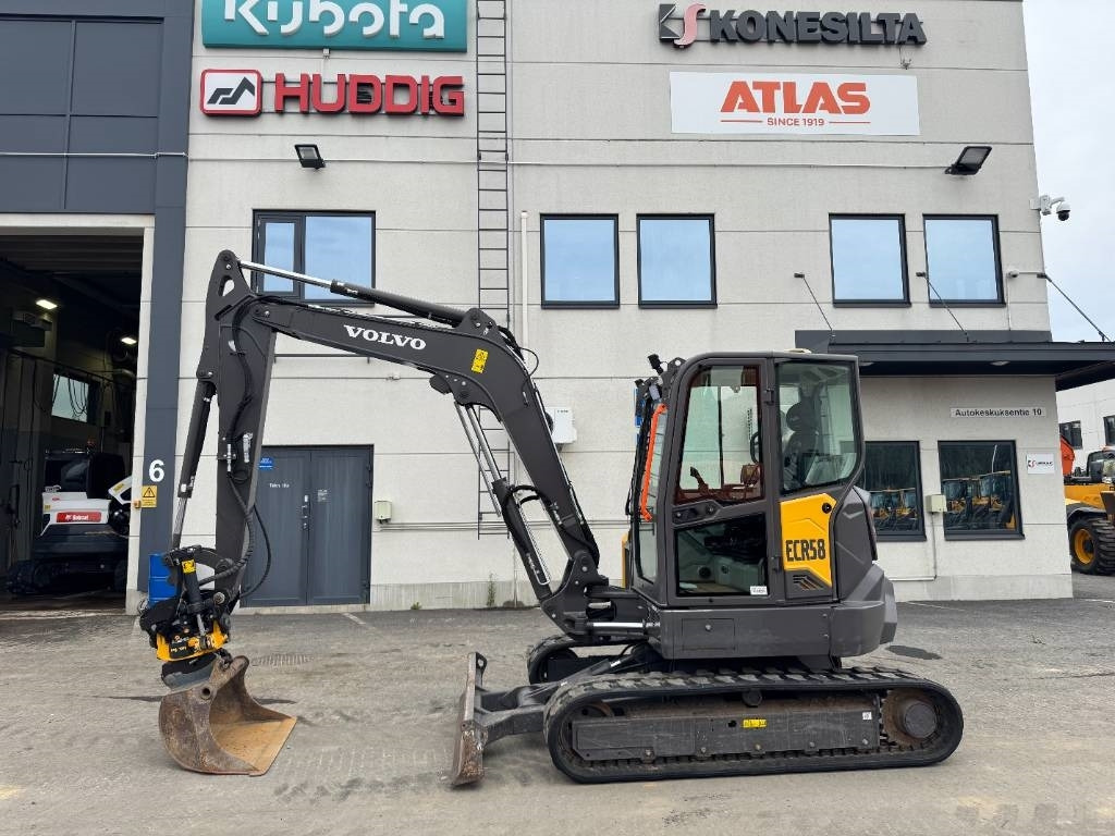 Volvo ECR58F PYÖRITTÄJÄLLÄ - 小型挖掘机:图1 Volvo ECR58F PYÖRITTÄJÄLLÄ - 小型挖掘机:图1