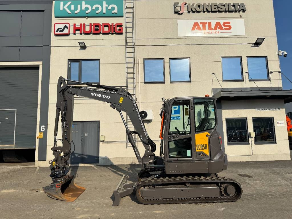 Volvo ECR58F PYÖRITTÄJÄLLÄ - 小型挖掘机:图1 Volvo ECR58F PYÖRITTÄJÄLLÄ - 小型挖掘机:图1