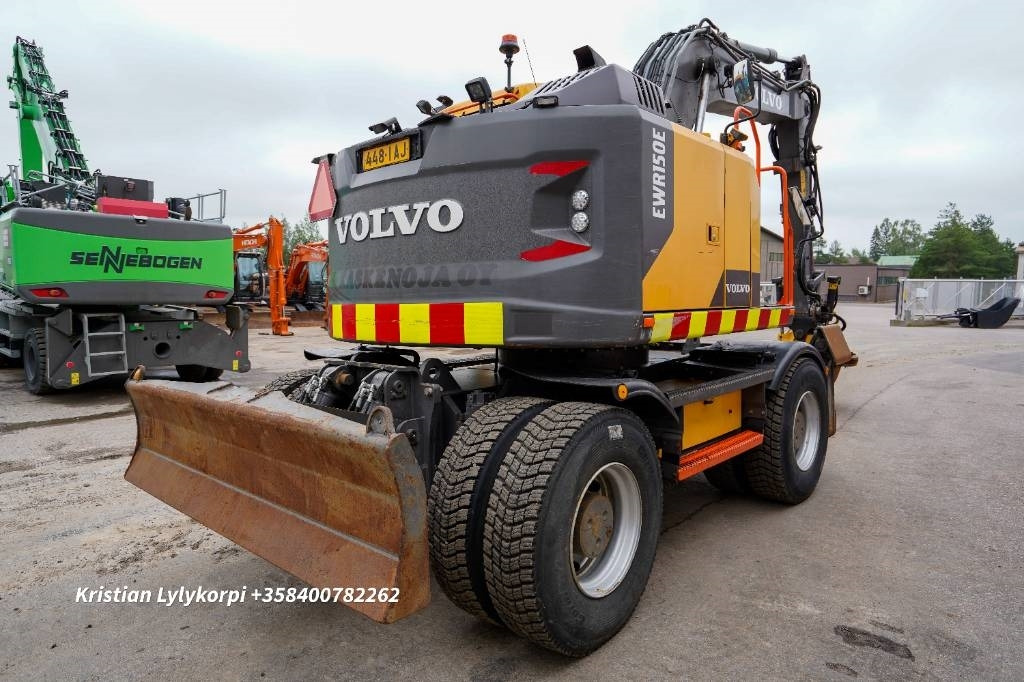 Volvo EWR150E PYÖRÄOHJAUS - 轮式挖掘机:图5 Volvo EWR150E PYÖRÄOHJAUS - 轮式挖掘机:图5