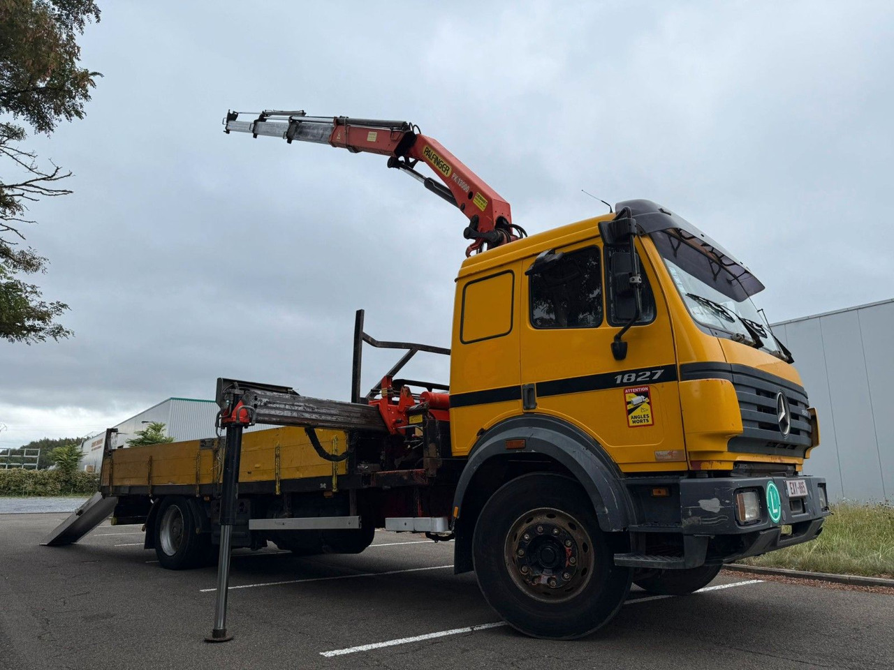 Mercedes-Benz 1827. Kran Palfinger PK13000. - 起重车:图3 Mercedes-Benz 1827. Kran Palfinger PK13000. - 起重车:图3