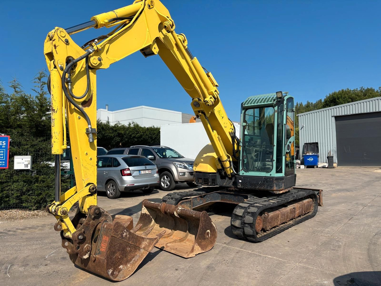 Yanmar B7 Sigma. 3 Löffel. - 小型挖掘机:图4 Yanmar B7 Sigma. 3 Löffel. - 小型挖掘机:图4
