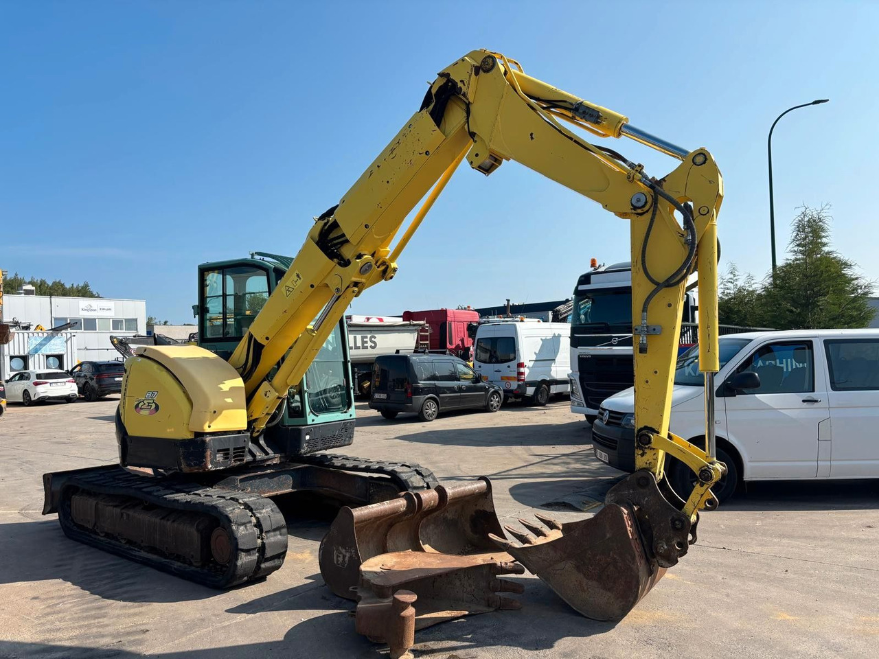 Yanmar B7 Sigma. 3 Löffel. - 小型挖掘机:图5 Yanmar B7 Sigma. 3 Löffel. - 小型挖掘机:图5