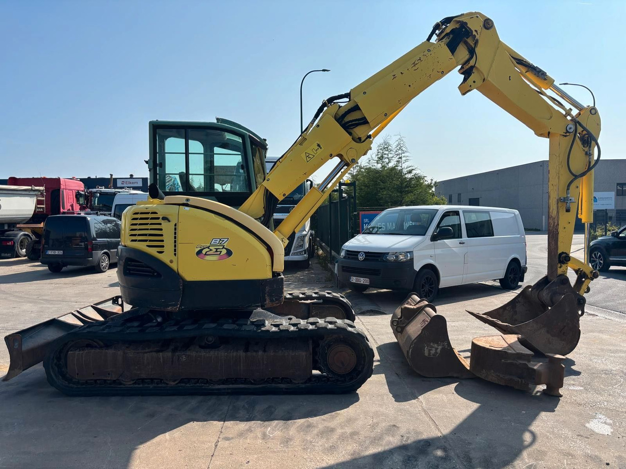 Yanmar B7 Sigma. 3 Löffel. - 小型挖掘机:图1 Yanmar B7 Sigma. 3 Löffel. - 小型挖掘机:图1