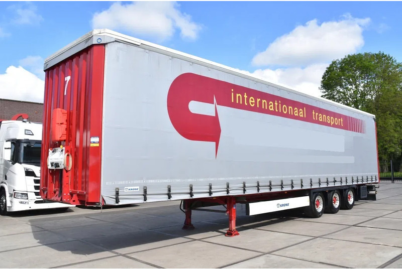 Krone SD - MEGA - SLIDING CURTAINS/ROOF - LIFTING ROOF - BPW AXLES - DISC BRAKES - ALCOA DURA BRIGHT - EXCELLENT CONDITION - - 封闭厢式半拖车:图1 Krone SD - MEGA - SLIDING CURTAINS/ROOF - LIFTING ROOF - BPW AXLES - DISC BRAKES - ALCOA DURA BRIGHT - EXCELLENT CONDITION - - 封闭厢式半拖车:图1