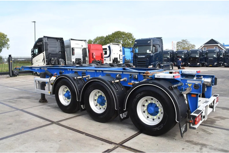LAG O-3-CC - 20FT SWAP - ADR FL - ALCOA - BPW AXLES - DISC BRAKES - EMPTY WEIGHT 3080 KG!! - 集装箱运输车/ 可拆卸车身的半拖车:图3 LAG O-3-CC - 20FT SWAP - ADR FL - ALCOA - BPW AXLES - DISC BRAKES - EMPTY WEIGHT 3080 KG!! - 集装箱运输车/ 可拆卸车身的半拖车:图3