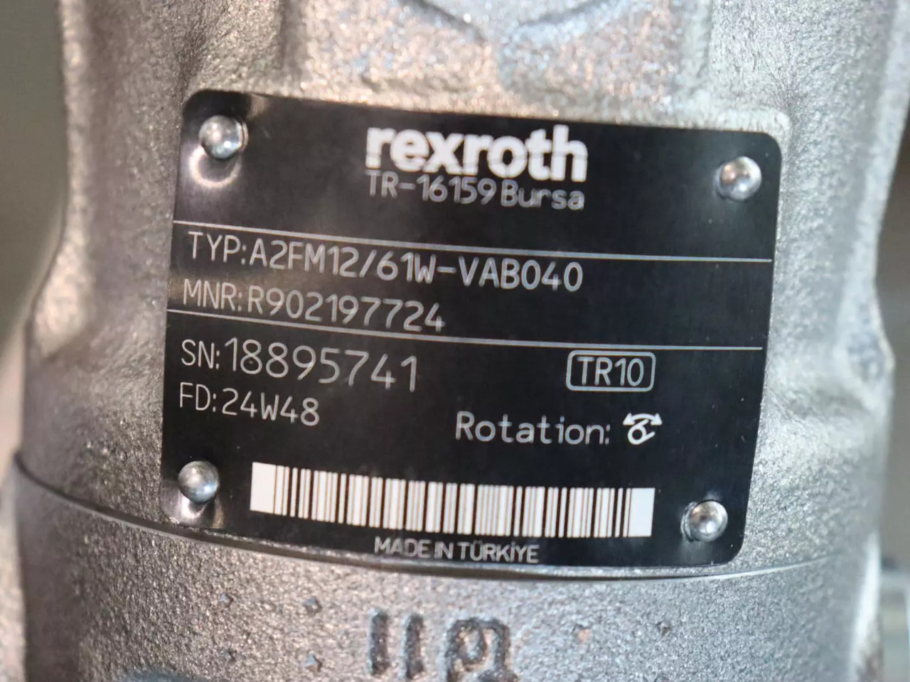 REXROTH A2FM12/61W-VAB040 - 液压马达 适用于 材料装卸设备:图4 REXROTH A2FM12/61W-VAB040 - 液压马达 适用于 材料装卸设备:图4
