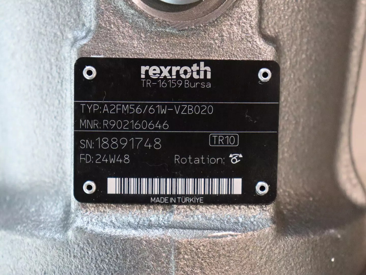 REXROTH A2FM56/61W-VZB020 - 液压马达 适用于 建筑机械:图4 REXROTH A2FM56/61W-VZB020 - 液压马达 适用于 建筑机械:图4