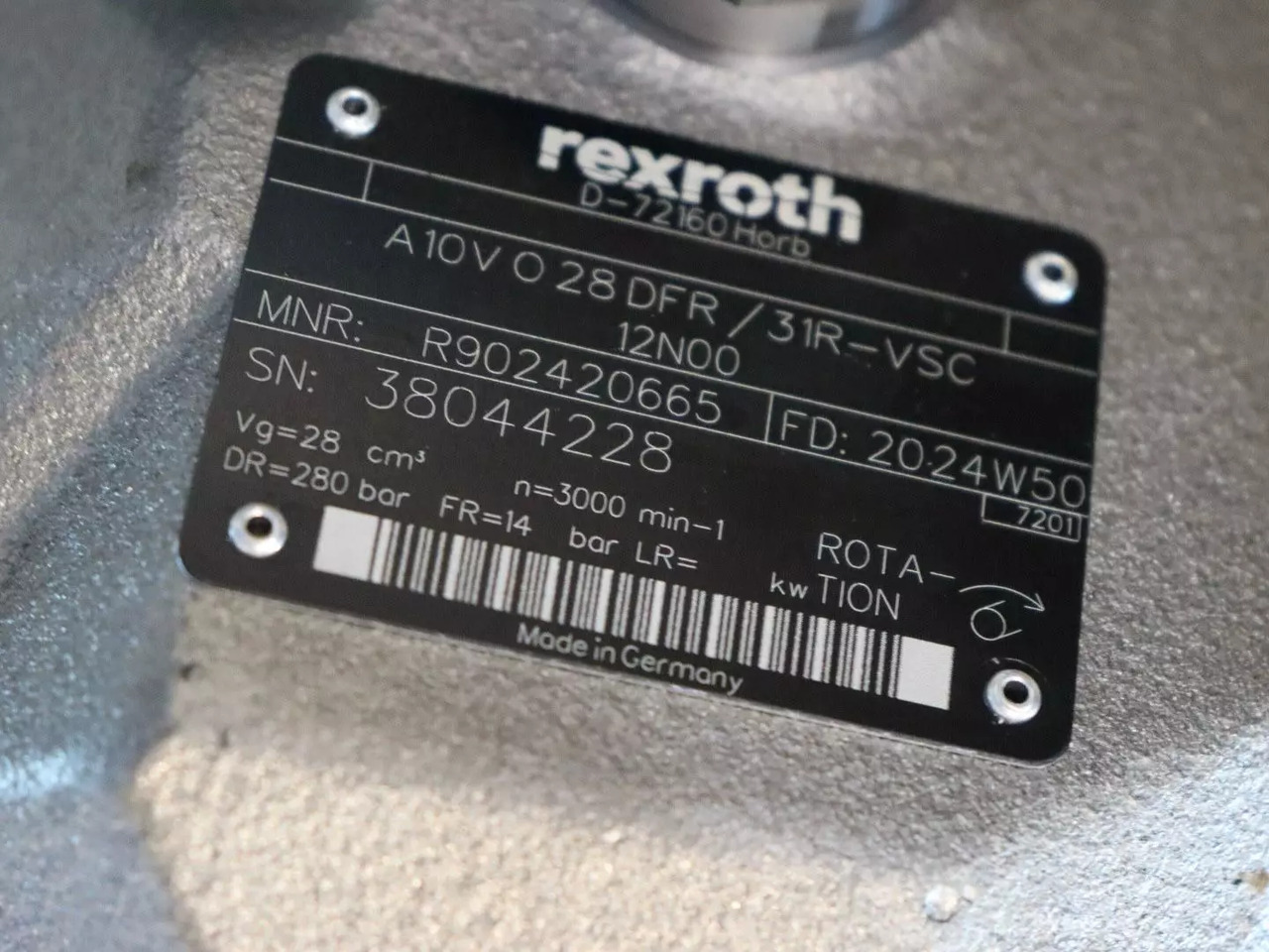 REXROTH - 液压泵 适用于 建筑机械:图4 REXROTH - 液压泵 适用于 建筑机械:图4
