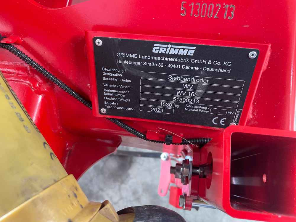 Grimme WV 165 - 葡萄收割机:图2 Grimme WV 165 - 葡萄收割机:图2