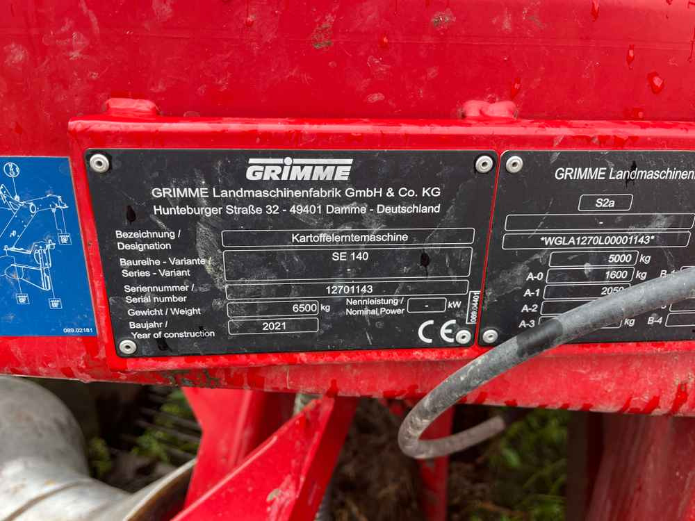 Grimme SE-140-UB - 收割机:图2 Grimme SE-140-UB - 收割机:图2