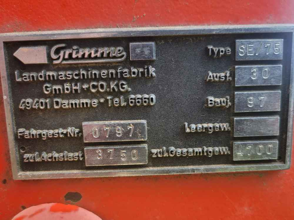 Grimme SE-75-30-UB - 收割机:图4 Grimme SE-75-30-UB - 收割机:图4