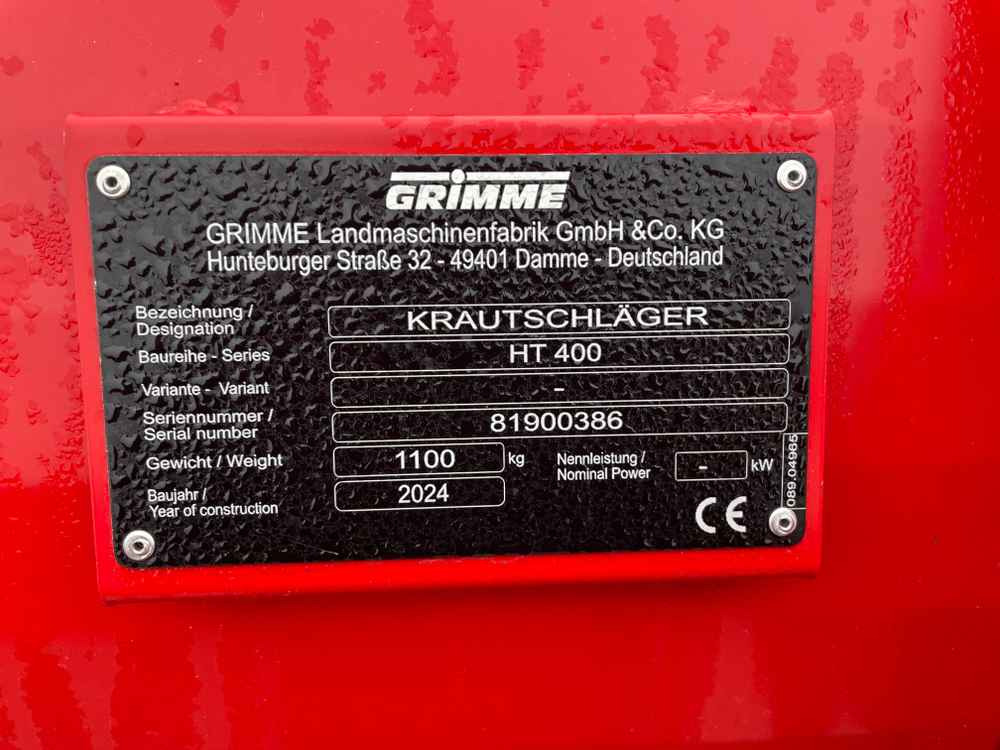 Grimme VARITRON 470 GEN III RS vario - 收割机:图2 Grimme VARITRON 470 GEN III RS vario - 收割机:图2