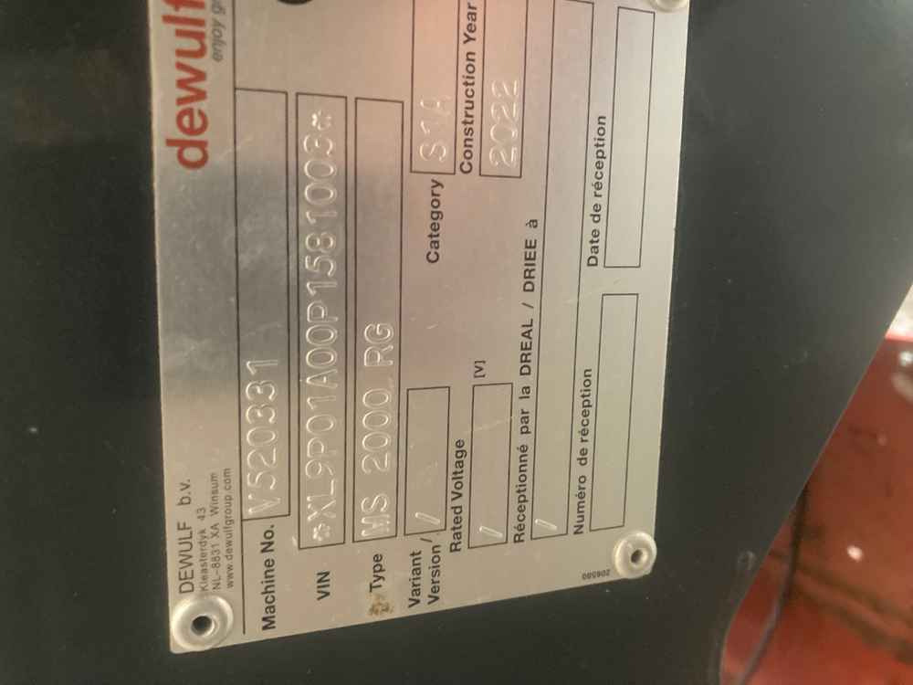 Dewulf Dewulf MS 2000,B.V S1A, 2 Row, Potato, Belt Planter - 收割机:图2 Dewulf Dewulf MS 2000,B.V S1A, 2 Row, Potato, Belt Planter - 收割机:图2