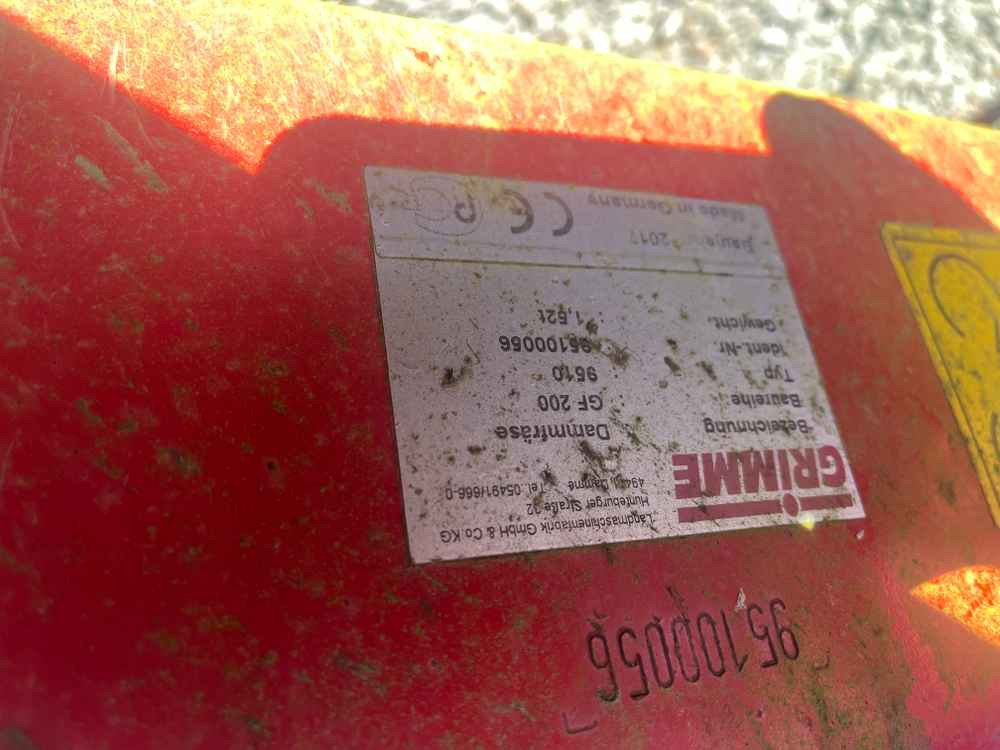 Grimme GF 200 - 收割机:图2 Grimme GF 200 - 收割机:图2