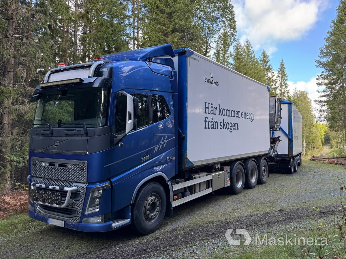 Flisbil Volvo FH16 8X4 med kran & sidtipp - 牵引车, 翻斗拖车:图1 Flisbil Volvo FH16 8X4 med kran & sidtipp - 牵引车, 翻斗拖车:图1