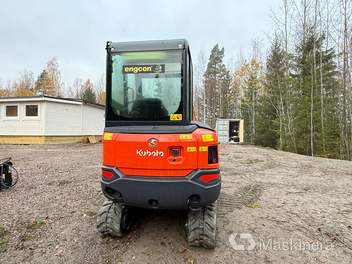 Grävmaskin Kubota KX027-4 med många redskap - 履带式挖掘机:图5 Grävmaskin Kubota KX027-4 med många redskap - 履带式挖掘机:图5