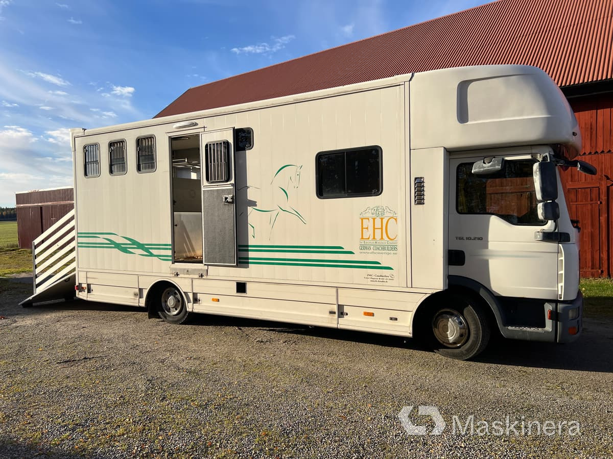 Hästlastbil MAN TGL 10.210 4X2 BL - 马匹运输车:图4 Hästlastbil MAN TGL 10.210 4X2 BL - 马匹运输车:图4