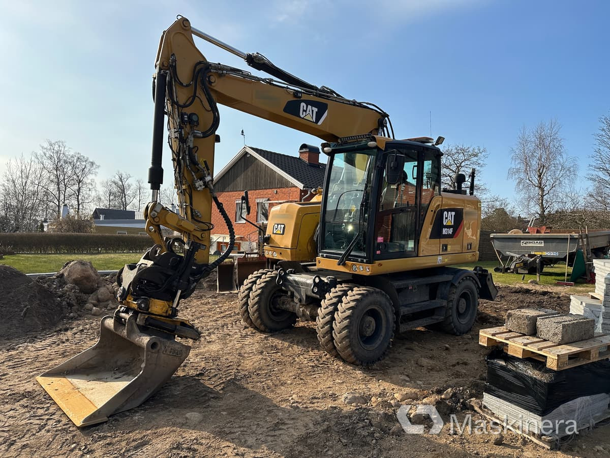 Hjulgrävare Cat M314F + redskap/vagn/grävsystem - 履带式挖掘机:图1 Hjulgrävare Cat M314F + redskap/vagn/grävsystem - 履带式挖掘机:图1