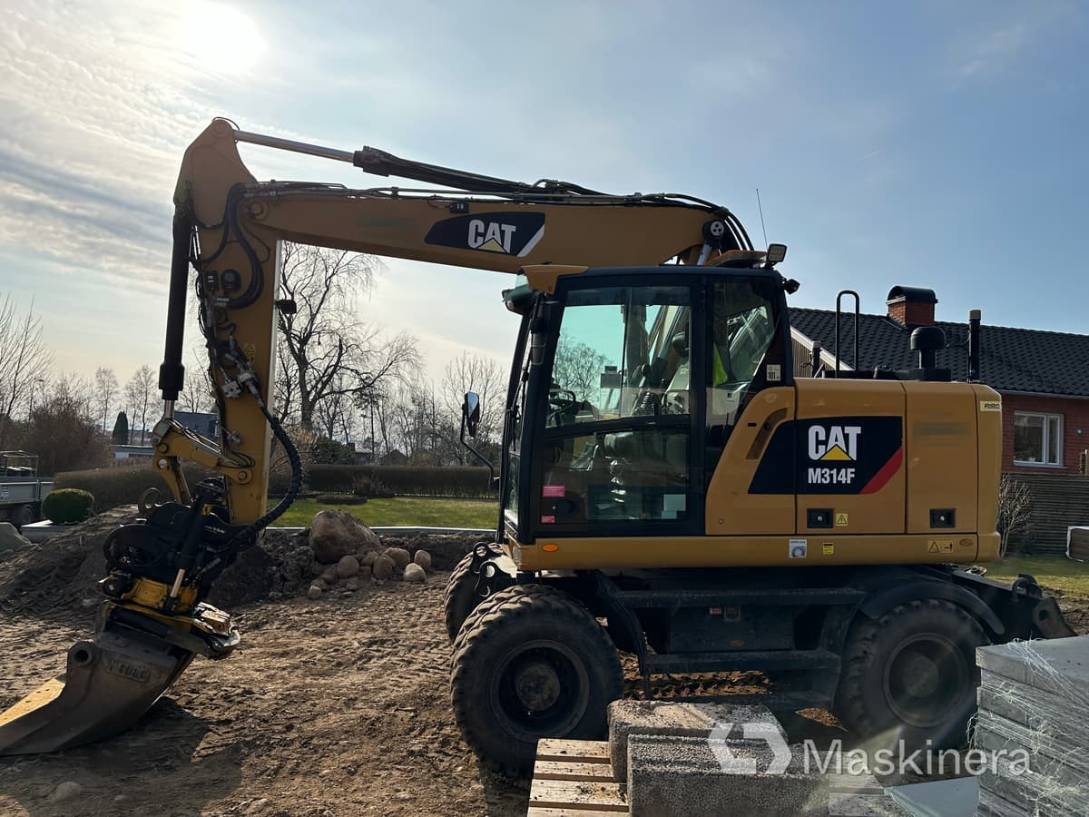 Hjulgrävare Cat M314F + redskap/vagn/grävsystem - 履带式挖掘机:图5 Hjulgrävare Cat M314F + redskap/vagn/grävsystem - 履带式挖掘机:图5