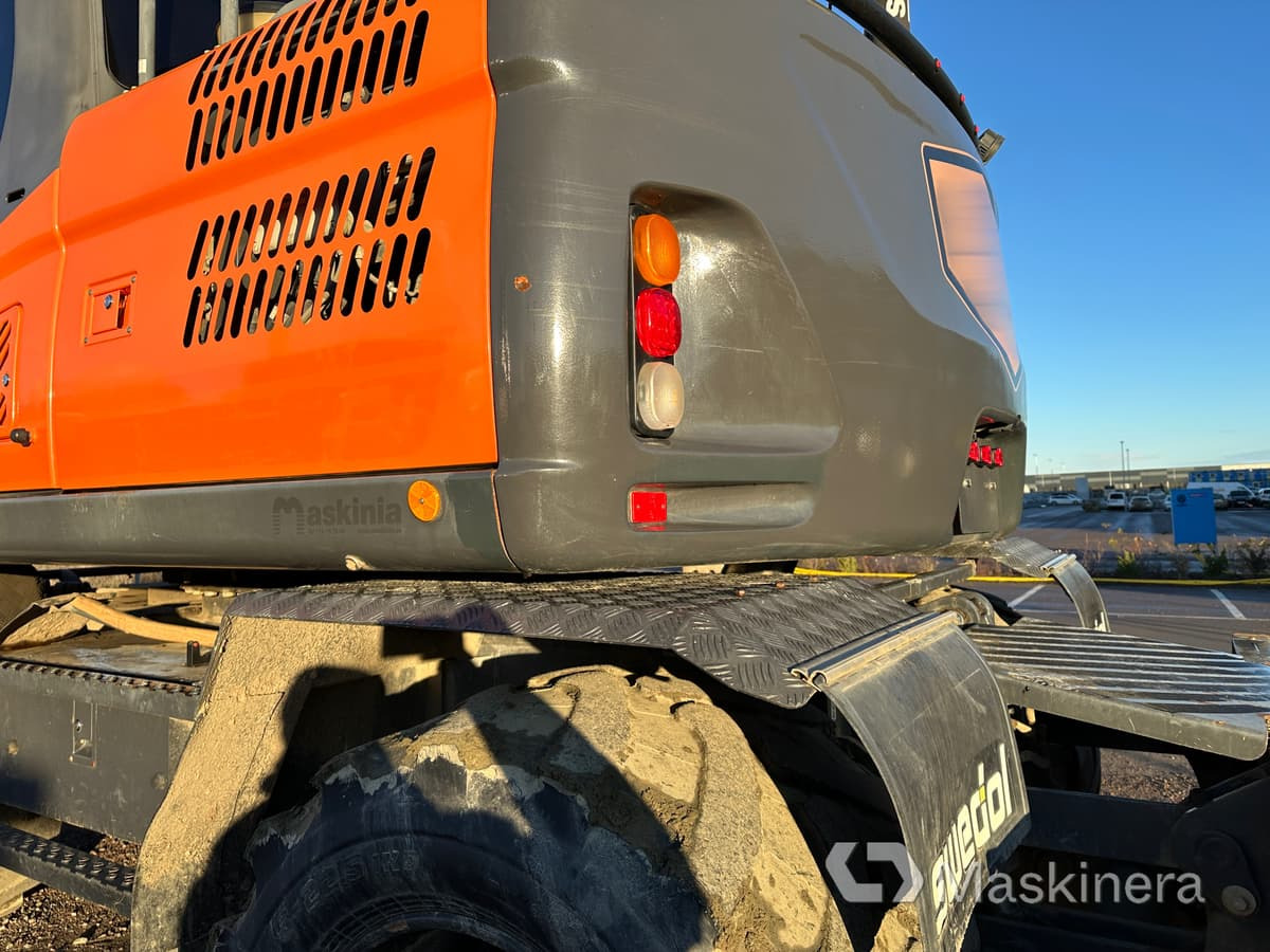 履带式挖掘机 Hjulgrävare Doosan DX160W-5：图34