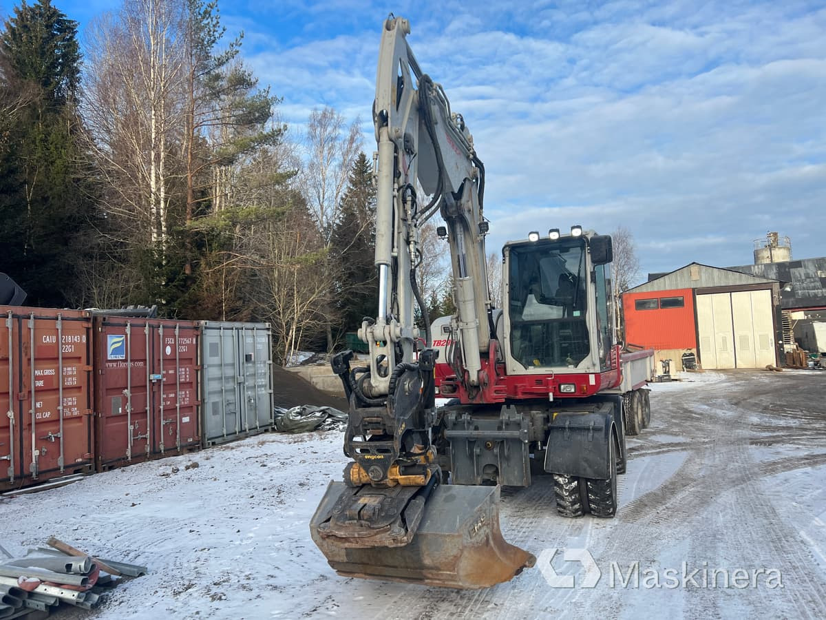 Hjulgrävare Takeuchi TB295W med tillbehör - 履带式挖掘机:图2 Hjulgrävare Takeuchi TB295W med tillbehör - 履带式挖掘机:图2