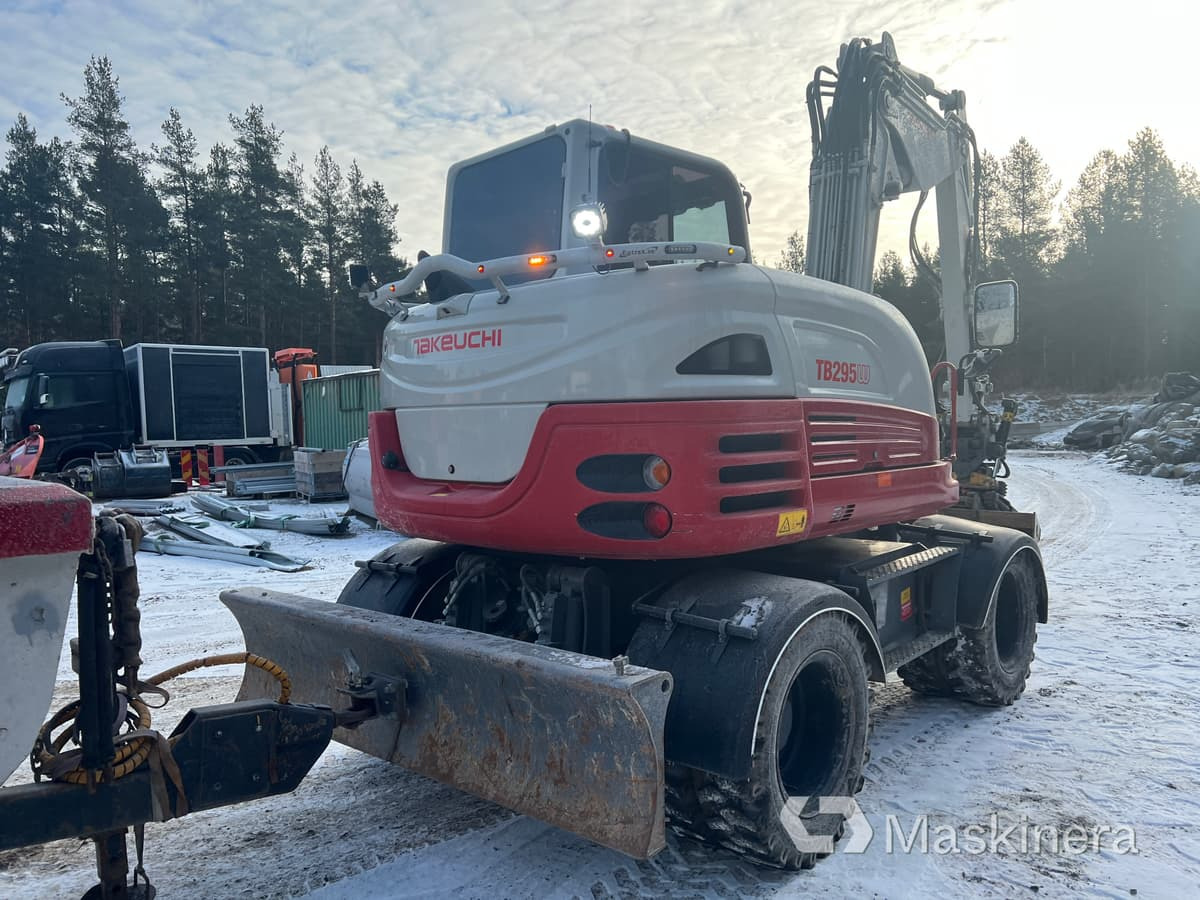 Hjulgrävare Takeuchi TB295W med tillbehör - 履带式挖掘机:图5 Hjulgrävare Takeuchi TB295W med tillbehör - 履带式挖掘机:图5
