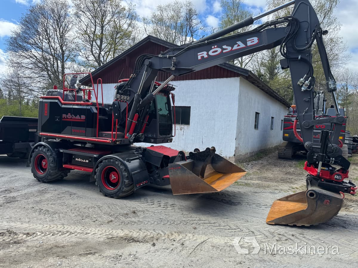 Hjulgrävare Volvo EW160E med kärra - 履带式挖掘机:图4 Hjulgrävare Volvo EW160E med kärra - 履带式挖掘机:图4