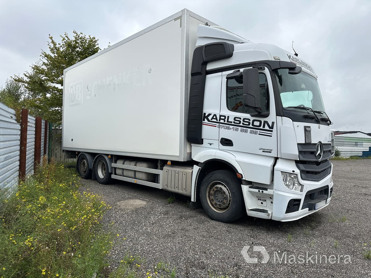 Lastbil Mercedes-Benz Actros - 厢式卡车:图3 Lastbil Mercedes-Benz Actros - 厢式卡车:图3
