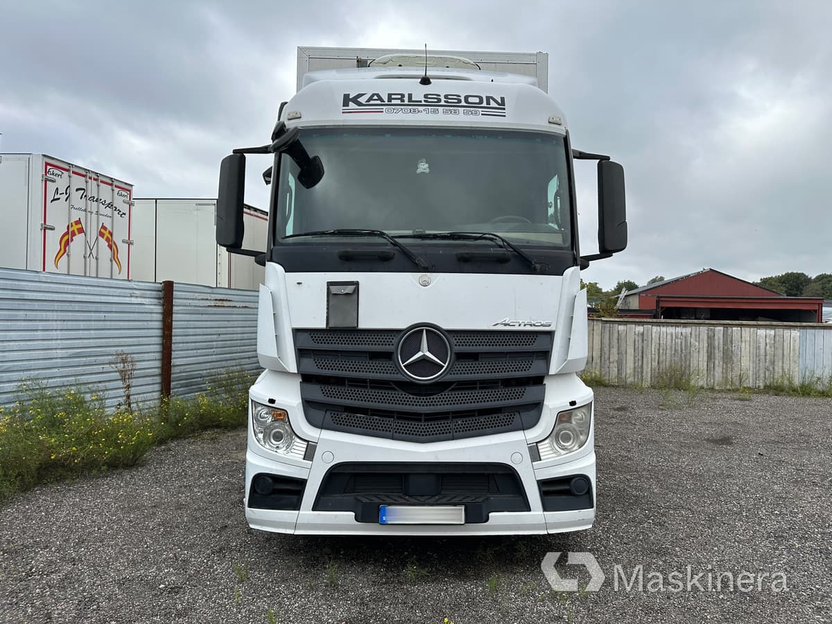 Lastbil Mercedes-Benz Actros - 厢式卡车:图2 Lastbil Mercedes-Benz Actros - 厢式卡车:图2