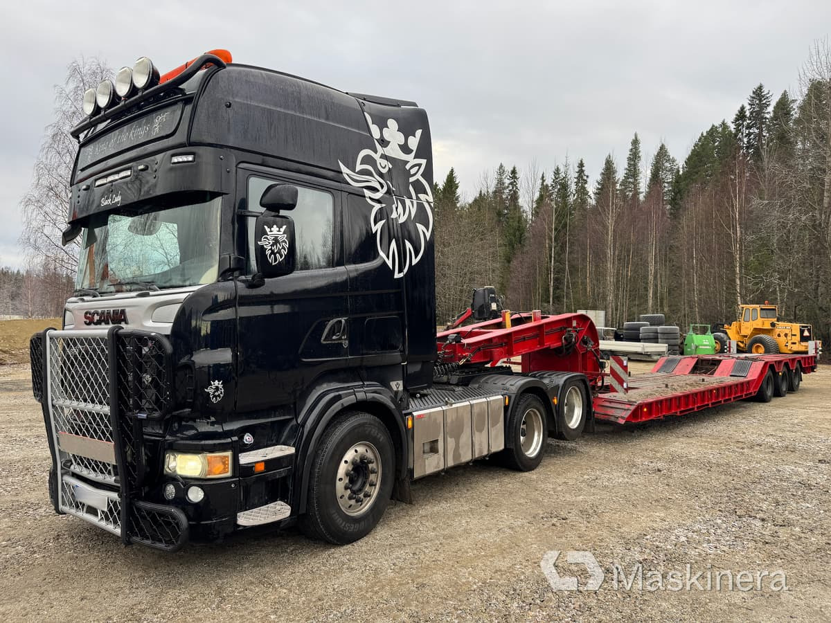 Scania R 620, Hafo H35 Plsbo Lastbil Scania R 620 med maskintrailer - 牵引车, 自动转运半拖车:图1 Scania R 620, Hafo H35 Plsbo Lastbil Scania R 620 med maskintrailer - 牵引车, 自动转运半拖车:图1