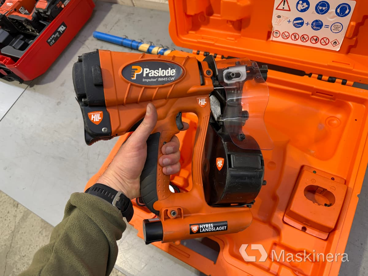 Spikpistol Paslode IM45CW - 建筑设备:图4 Spikpistol Paslode IM45CW - 建筑设备:图4