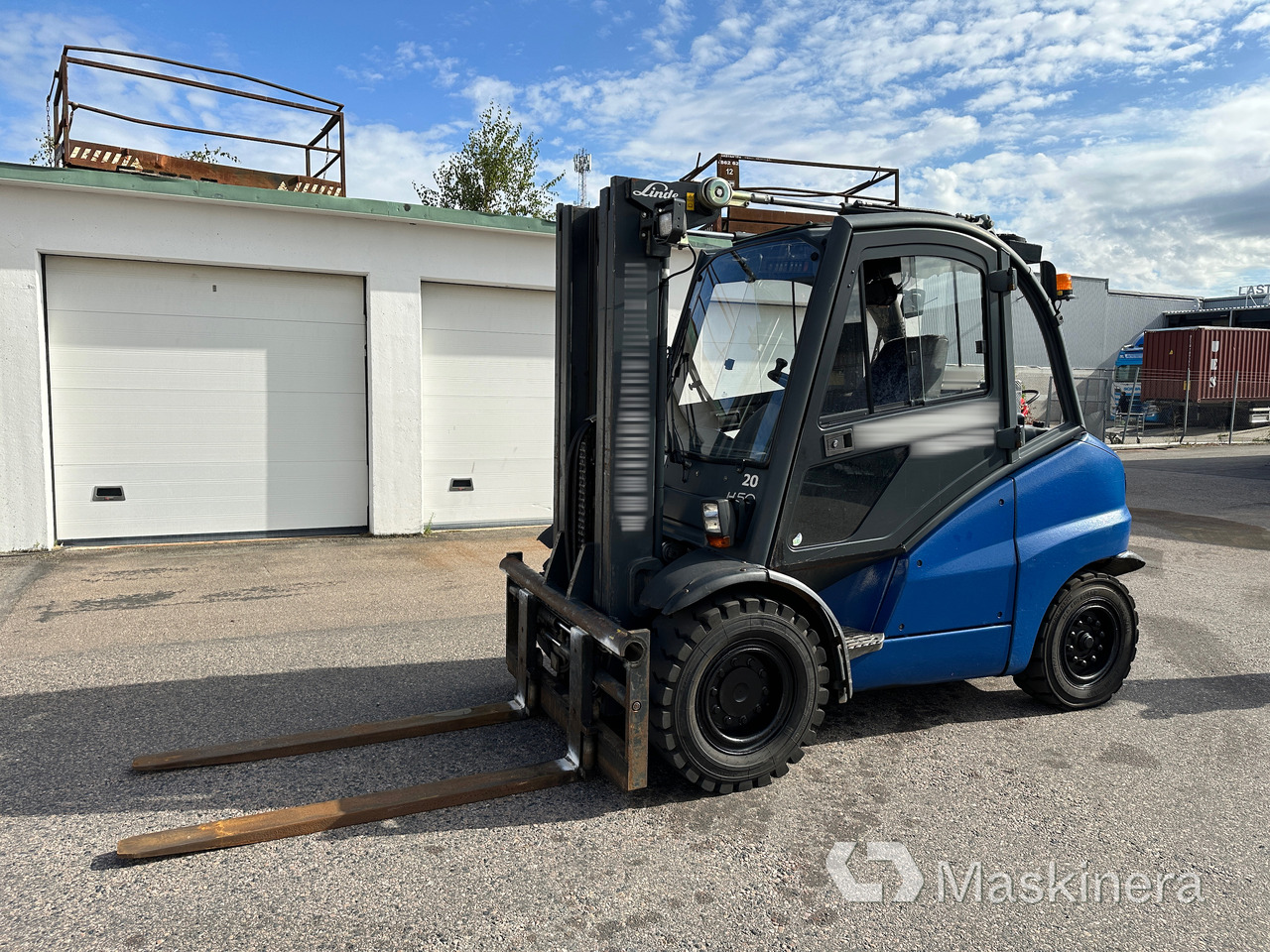 Truck Linde H50D Triplex - 柴油叉车:图1 Truck Linde H50D Triplex - 柴油叉车:图1