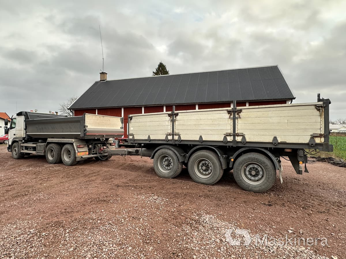 VOLVO FM 6*2 450 Schaktbil Volvo FM 450 med 3-axlad jigg - 翻斗车, 栏板式/ 平板拖车:图3 VOLVO FM 6*2 450 Schaktbil Volvo FM 450 med 3-axlad jigg - 翻斗车, 栏板式/ 平板拖车:图3